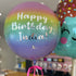 Ombré Pastel Rainbow <br> Personalised Orbz Balloon